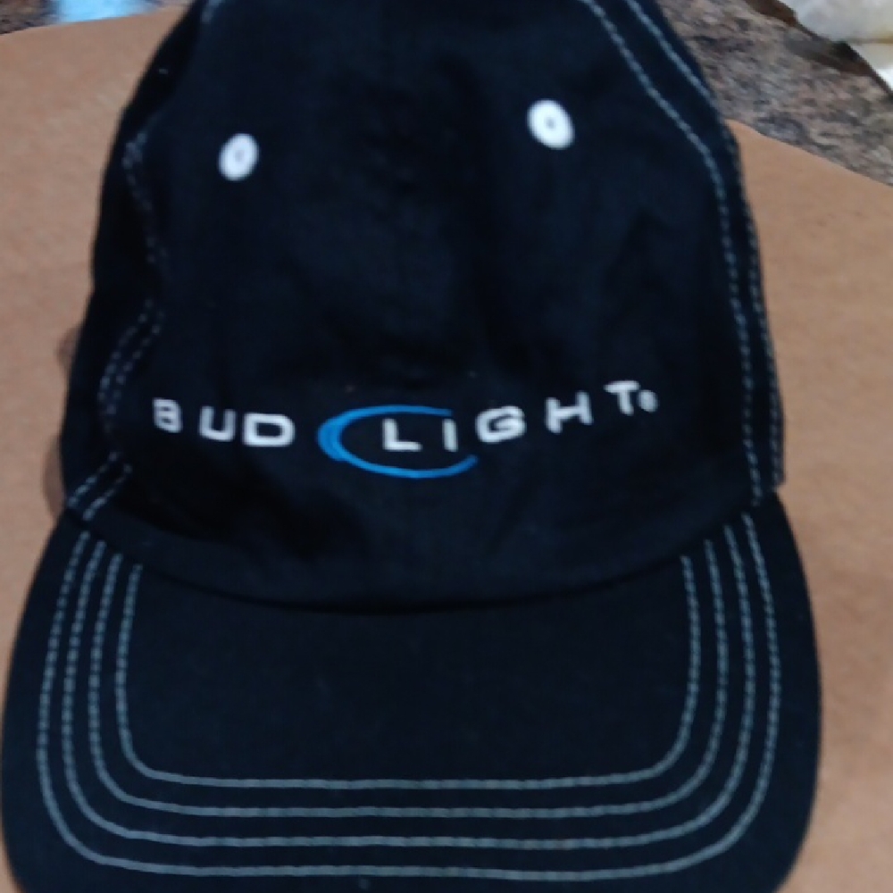 Bud Light Black Baseball Cap
